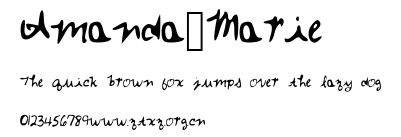 Amanda_Marie.ttf