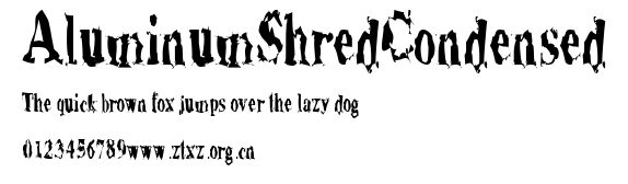 AluminumShredCondensed.ttf
