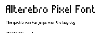 Alterebro Pixel Font.ttf