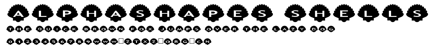 AlphaShapes shells.ttf