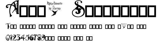 Alpha-Silouette.ttf