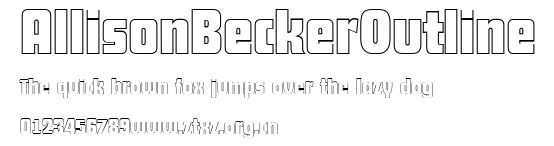 AllisonBeckerOutline.ttf