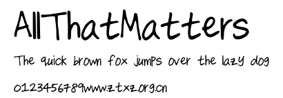 AllThatMatters.ttf
