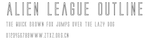 Alien League Outline.ttf