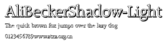 AliBeckerShadow-Light.ttf