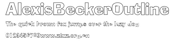 AlexisBeckerOutline.ttf