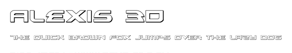 Alexis 3D.ttf