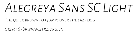 Alegreya Sans SC Light.ttf