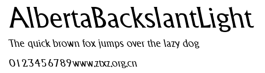 AlbertaBackslantLight.ttf