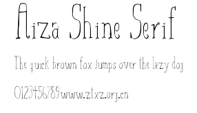 Aiza Shine Serif.ttf