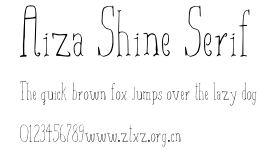 Aiza Shine Serif.otf