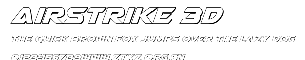 Airstrike 3D.ttf