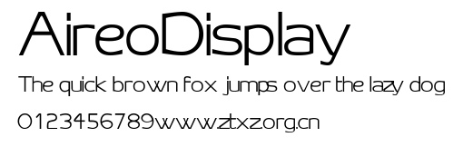 AireoDisplay.ttf