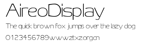 AireoDisplay.ttf
