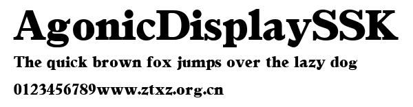 AgonicDisplaySSK.ttf