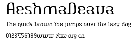 AeshmaDeava.ttf