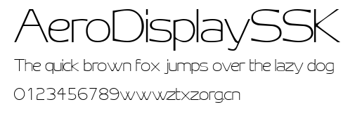 AeroDisplaySSK.ttf