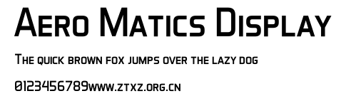 Aero Matics Display.ttf