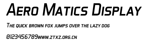 Aero Matics Display.ttf