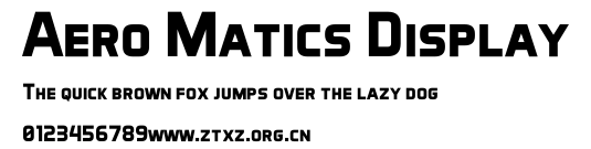 Aero Matics Display.ttf