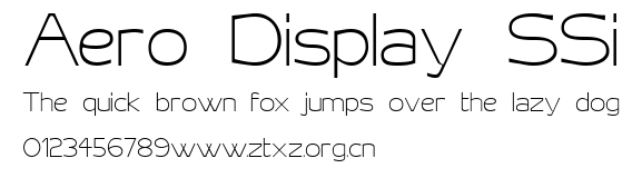 Aero Display SSi.ttf
