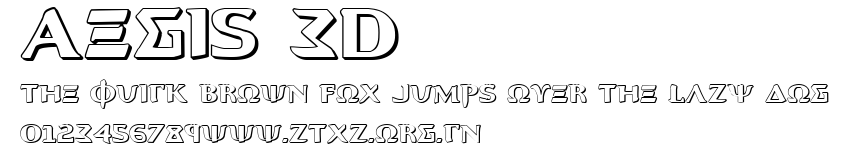 Aegis 3D.ttf