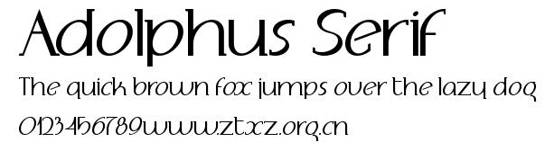 Adolphus Serif.ttf