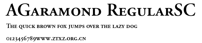 AGaramond RegularSC.ttf
