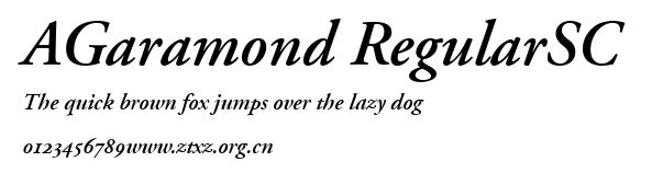 AGaramond RegularSC.ttf
