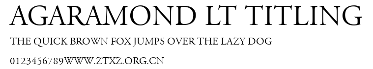 AGaramond LT Titling.ttf