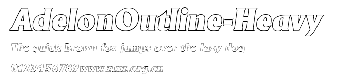 AdelonOutline-Heavy.ttf