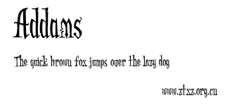 Addams.ttf