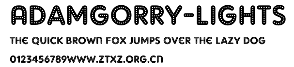 AdamGorry-Lights.otf