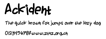Ackident.ttf