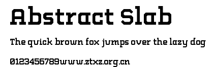 Abstract Slab.ttf