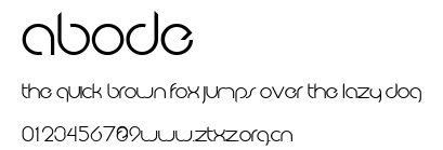 Abode.ttf