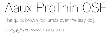 Aaux ProThin OSF.ttf
