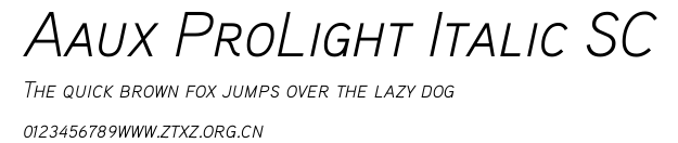 Aaux ProLight Italic SC.ttf