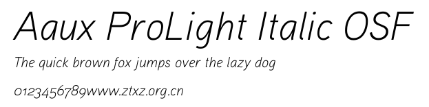 Aaux ProLight Italic OSF.ttf