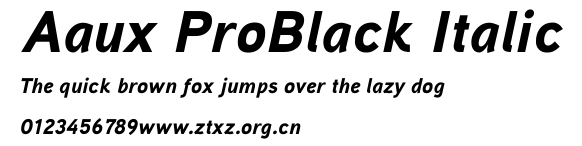 Aaux ProBlack Italic.ttf