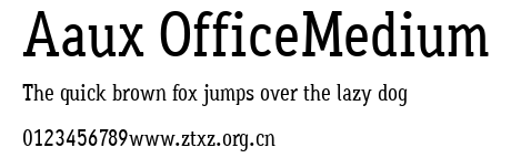 Aaux OfficeMedium.ttf