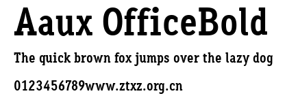 Aaux OfficeBold.ttf