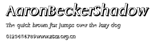 AaronBeckerShadow.ttf