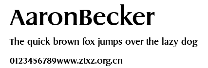 AaronBecker.ttf