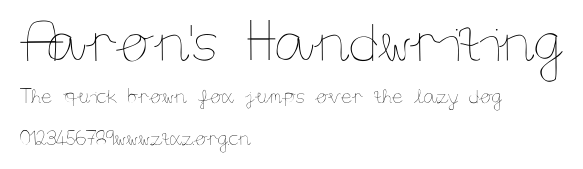 Aaron's Handwriting.ttf