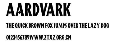 Aardvark.ttf