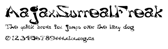 AajaxSurrealFreak.ttf
