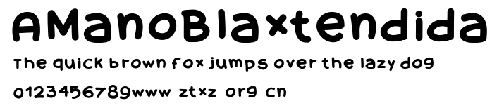 AManoBlaxtendida.ttf