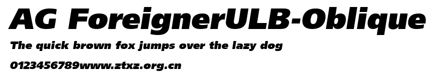 AG ForeignerULB-Oblique.ttf