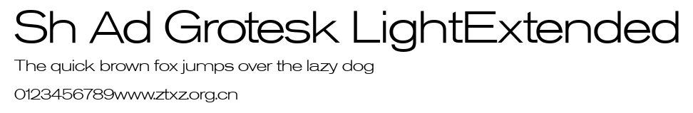 Sh Ad Grotesk LightExtended.ttf